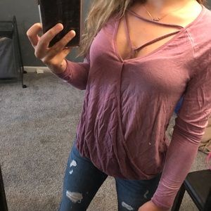 Soft and Sexy designed V-neck top